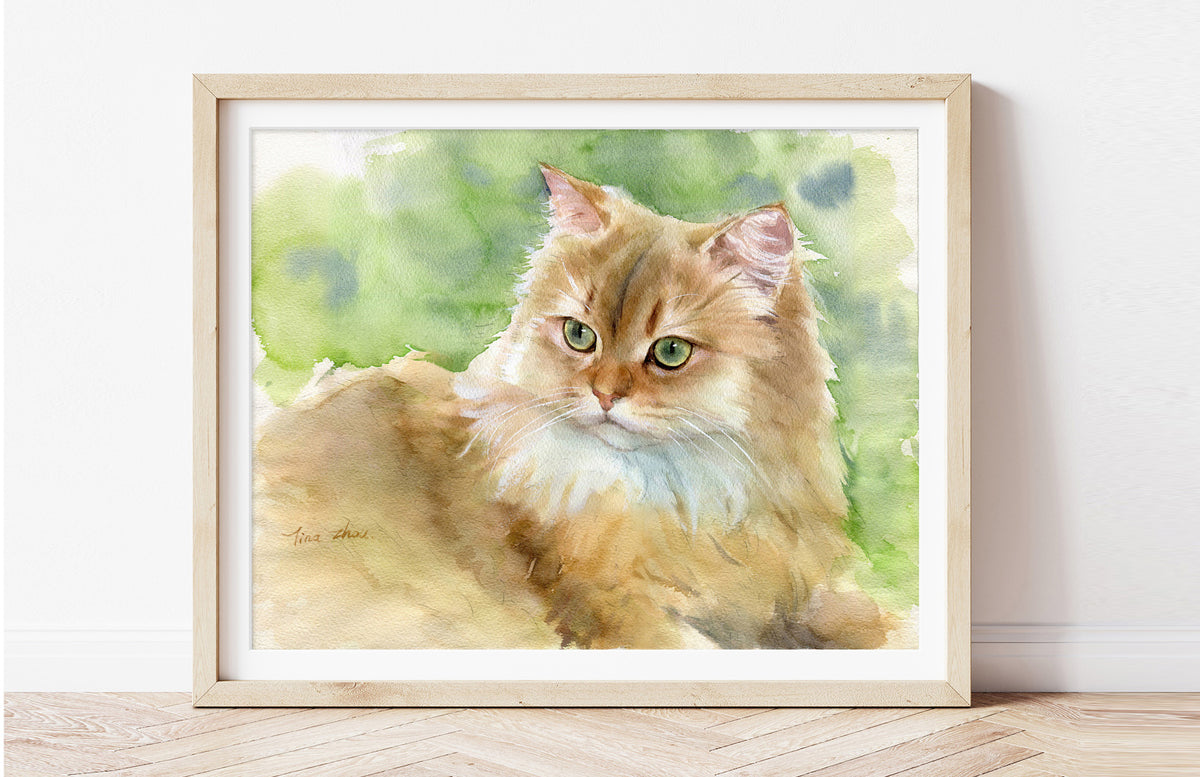 Custom Pet Portrait Painting