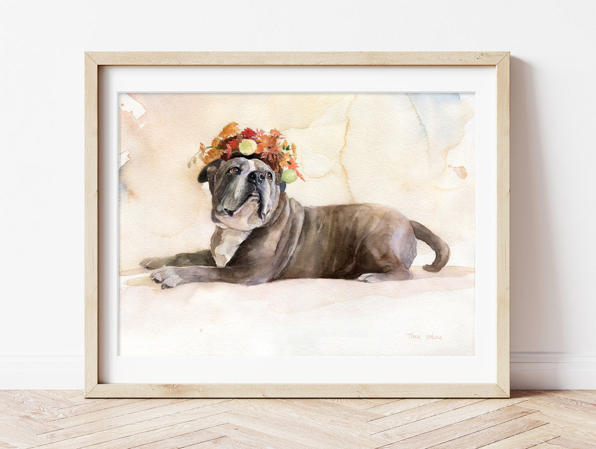 Custom Pet Portrait Painting